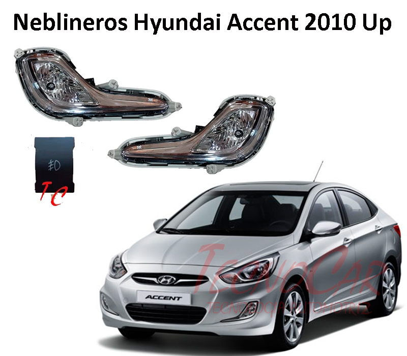 Neblineros Hyundai Accent 2010